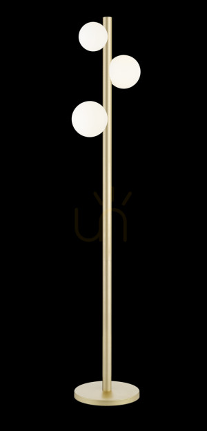 Lampa Podłogowa FORES F0574-03N-V6AA Złoty 3xG9