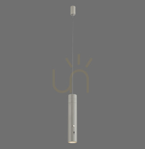 Lampa Wisząca ATTACH 18281-40 Szary 1xLED