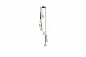 Lampa Wisząca Azzardo IZZA 8 LAMPA WISZACA Biały