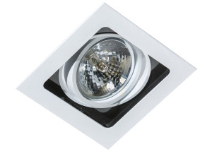 Downlight Azzardo SISTO 1 Biały