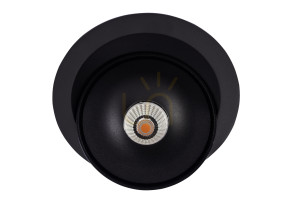 Downlight Azzardo TORONTO 1 SPOT Czarny