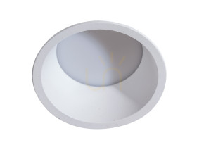 Downlight Azzardo AIDA ROUND 9W 3000K Biały