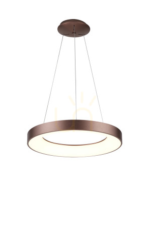 Lampa Wisząca Azzardo SANTANA 80 CCT + Pilot Brązowy