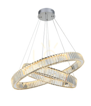 Lampa Wisząca Azzardo SPARK 60+80 DIMM Chrom