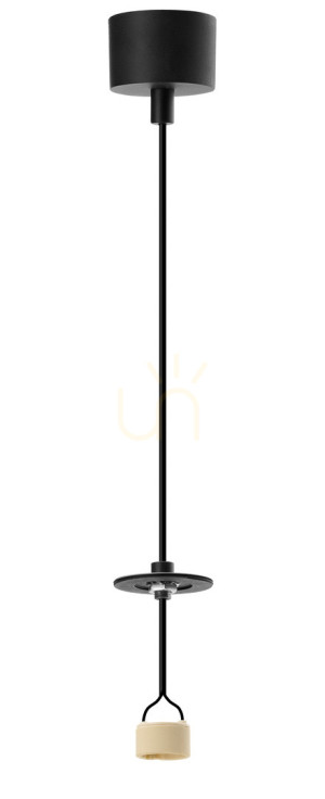 Lampa Wisząca Azzardo LUCAS BASE 1R GU10 Czarny