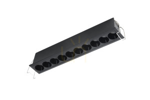 Downlight Azzardo TETRIX 10 GIPS 20W CCT Czarny