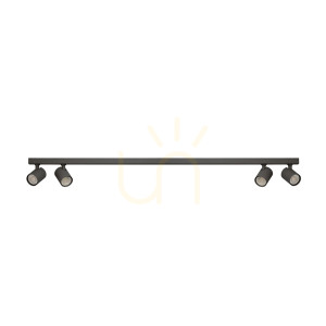 Spot Azzardo EXO 4 LINE 120 Czarny