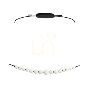 Lampa Wisząca Azzardo PERLA LINE 3-STEP DIMM Czarny