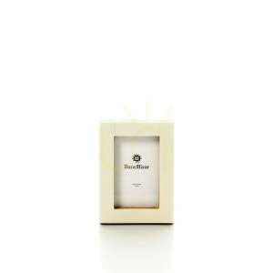 Ramka na zdjęcia BAZAR BIZAR Bone Petite White 5x7 ręcznie wykonana