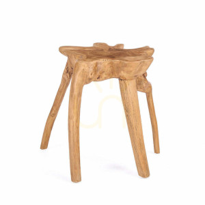 Stolik boczny BAZAR BIZAR Natural Root 45x45x45 cm