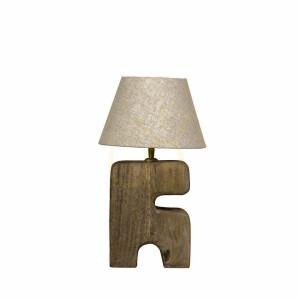 Lampa stołowa BAZAR BIZAR brązowa handmade Table Lamps