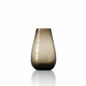 Wazon Organic Shape brązowy M