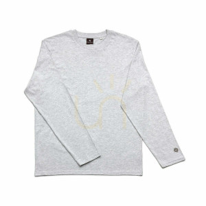 T-shirt Checkerboard L/S Heather Grey XL