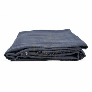 Obrus Tuscany Black Natural 150x250 Table Linen