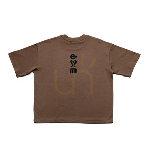 T-shirt The Glyph S/S Mocha Black S
