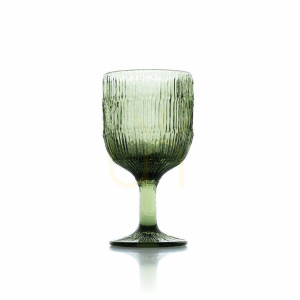 Kieliszek do wina Moss Ripple zielony