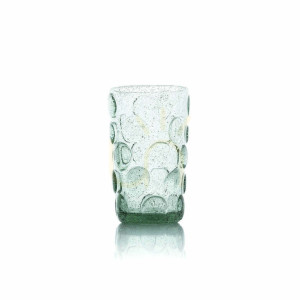 Szklanka Highball Aqua w Kropki 8 cm