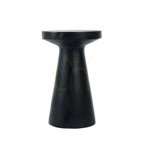Stolik pomocniczy Fiji czarny 40x40x60 cm