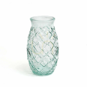 Szklanka Pineapple Glass niebieska L Glass Collection