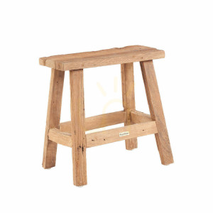 Taboret The Fab Rustic Collection Natural 50x22x50 cm