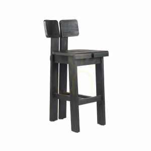 Taboret barowy BAZAR BIZAR Sama Sama czarny