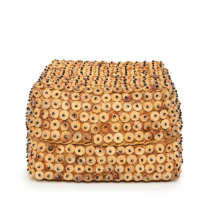 Koszyk Wiklinowy Naturalny L 28x28x14 cm Baskets