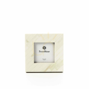 Ramka na zdjęcia The Nomad Ivory Cream White 10x10