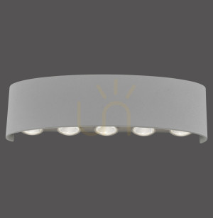 Kinkiet CARLO 9489-21 Srebrny 10xLED
