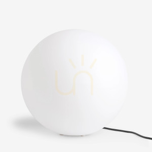 Lampa Ogrodowa BALL MC40E Biały 1xE27