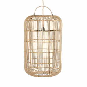 Lampa wisząca Bozelo naturalna L