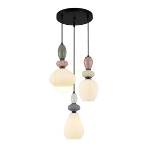 Nowoczesna Lampa Wisząca Altra E27 3-punktowa