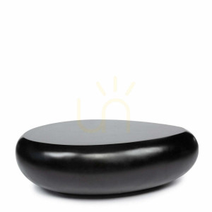 Stolik kawowy czarny matowy 110x80x35 cm Coffee Tables