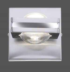 Kinkiet Q-FISHEYE 9115-55 Srebrny 2xLED
