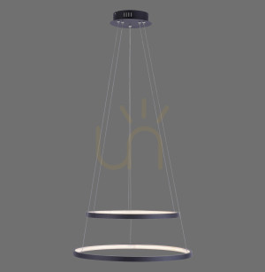 Lampa Wisząca CIRCLE 11525-13 Antracyt 2xLED
