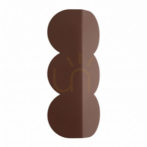 Kinkiet BISCUIT brązowy