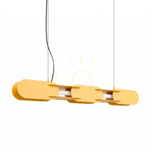 Lampa wisząca CHAIN 91 żółta LED 4000K