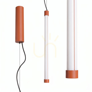 Lampa wisząca TRANG 50 ochra czerwona LED 3000K