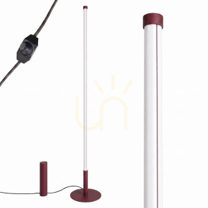 Lampa podłogowa TRANG burgund 3000K