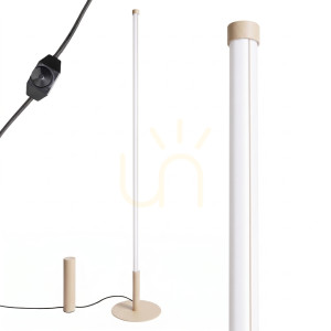 Lampa podłogowa TRANG beżowa 4000K