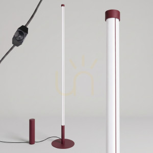 Lampa podłogowa TRANG burgund 4000K