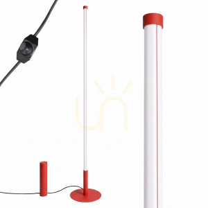 Lampa podłogowa TRANG czerwona 4000K