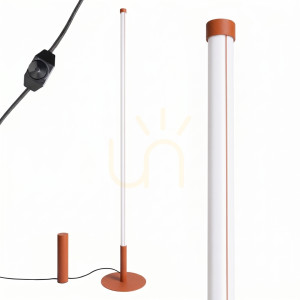 Lampa podłogowa TRANG ochra czerwona 4000K