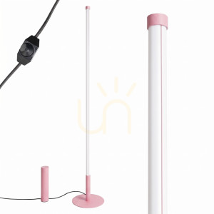 Lampa podłogowa TRANG różowa 4000K