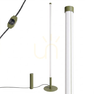 Lampa podłogowa TRANG zielona oliwka 4000K