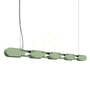 Lampa wisząca CHAIN 158 szałwiowa LED 4000K
