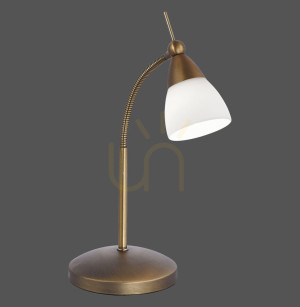 Lampa Stołowa PINO 4001-11 Mosiądz 1xG9