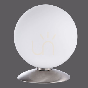 Lampa Stołowa BUBBA 4013-55 Srebrny 1xG9