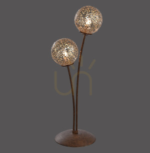 Lampa Stołowa GRETA 4032-48 Rdzawy 2xG9