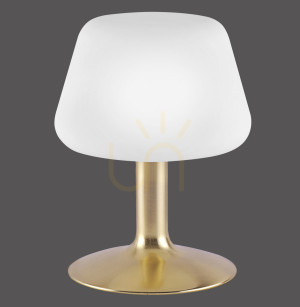 Lampa Stołowa TILL 4078-60 Mosiądz 1xG9