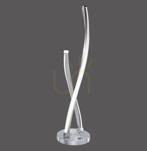 Lampa Stołowa POLINA 9141-55 Srebrny 1xLED